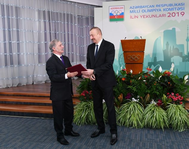 Azərbaycan Prezidenti İlham Əliyev 2019-cu ilin idman yekunlarına həsr olunan mərasimdə iştirak etdi  - YENİLƏNİB