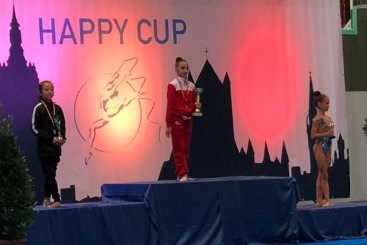 Azərbaycan gimnastlarından 4 qızıl medal - “Happy Cup”da