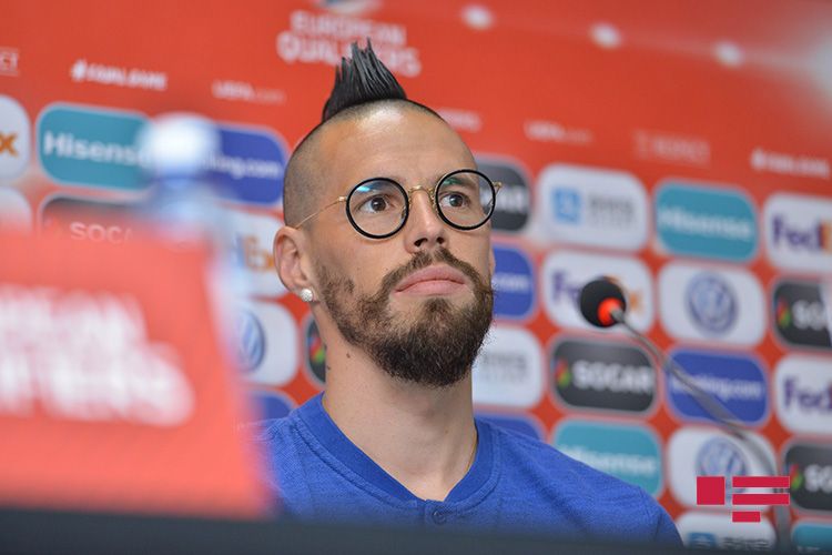 “Azərbaycan Slovakiyaya müdafiə olunmağa gəlib” - Marek Hamşik