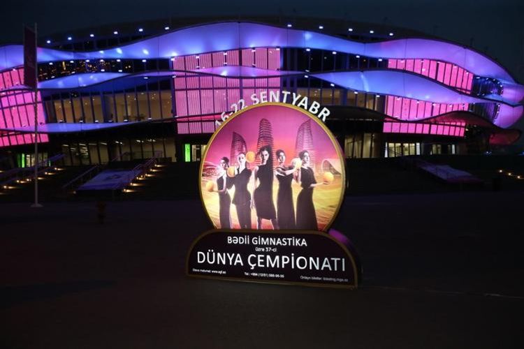 Bakıda bədii gimnastika üzrə dünya çempionatının açılış mərasimi keçirildi