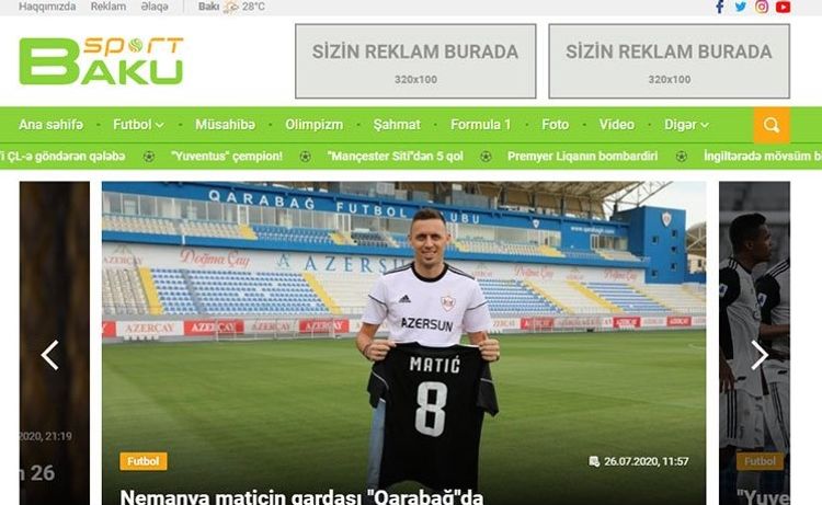 Yeni idman saytı fəaliyyətə başladı