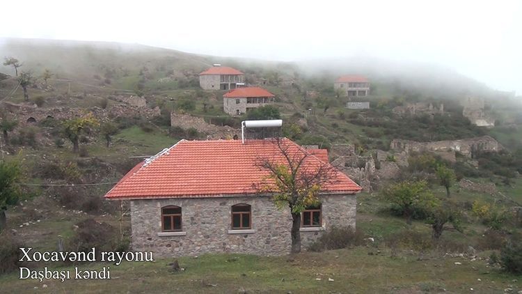 Xocavənd rayonunun işğaldan azad olunan Daşbaşı kəndi - VİDEO