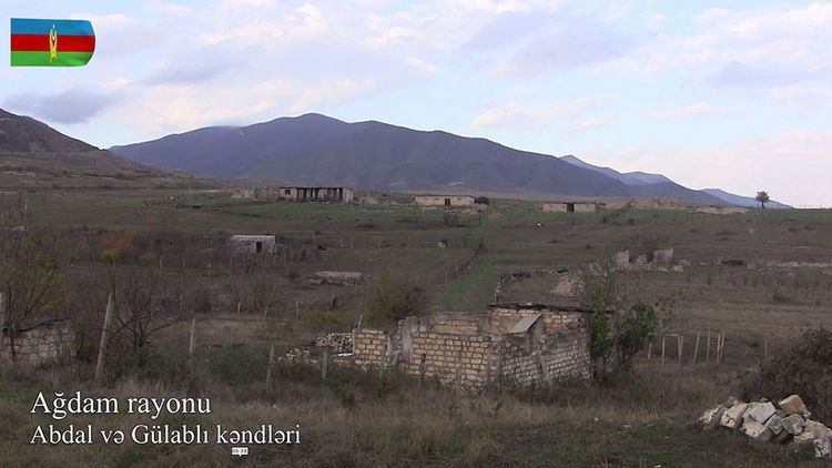 İşğaldan azad olunmuş Ağdamın Abdal və Gülablı kəndləri - VİDEO