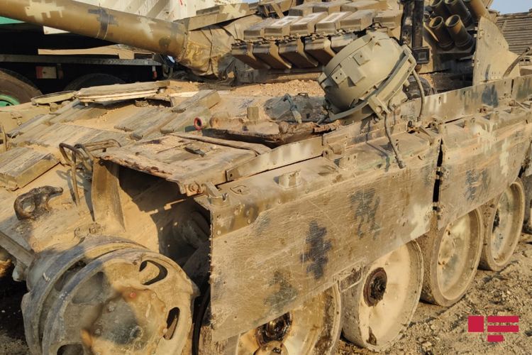 Düşməndən götürdüyümuz tanklar təmirdən sonra yenidən döyüşə göndərilir - FOTO