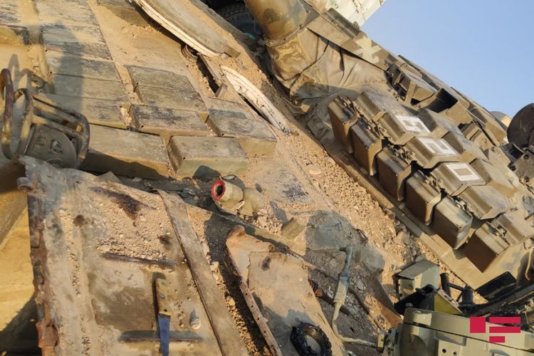 Düşməndən götürdüyümuz tanklar təmirdən sonra yenidən döyüşə göndərilir - FOTO