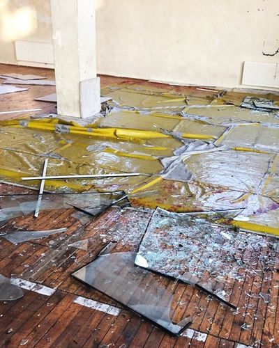 Bərdə Olimpiya İdman Mərkəzinə ziyan dəyib - ermənilərin raket zərbəsi zamanı 