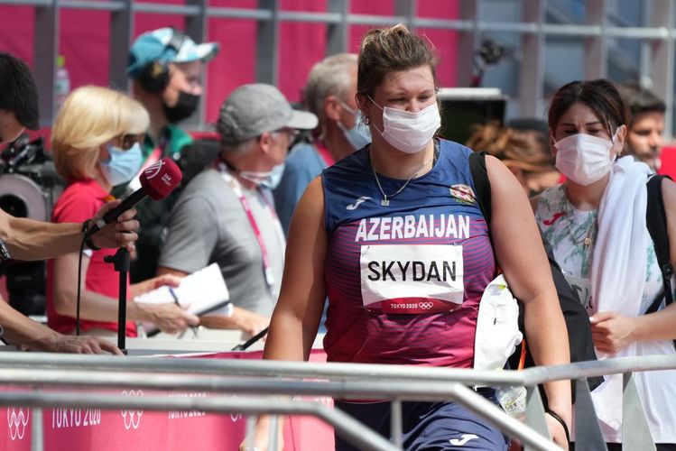 Anna Skidan üçün Olimpiada bitdi - FOTOSESSİYA