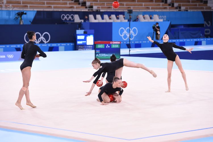 Gimnastlarımızın çıxışı - FOTOSESSİYA