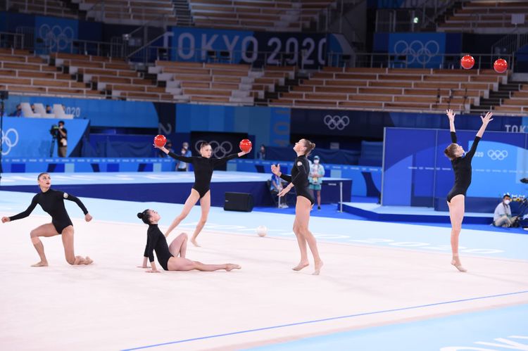 Gimnastlarımızın çıxışı - FOTOSESSİYA