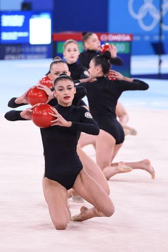 Gimnastlarımızın çıxışı - FOTOSESSİYA