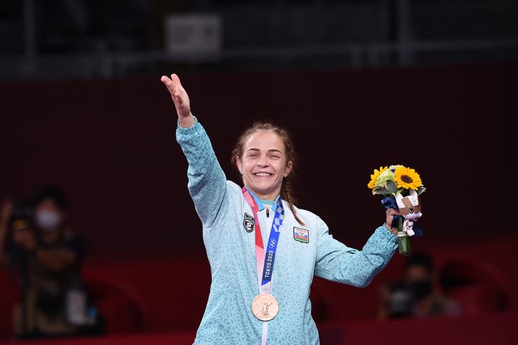 Mariya Stadnikdən 4-cü Olimpiya medalı - FOTOSESSİYA