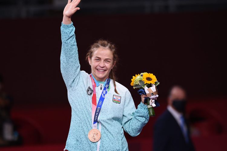Mariya Stadnikdən 4-cü Olimpiya medalı - FOTOSESSİYA