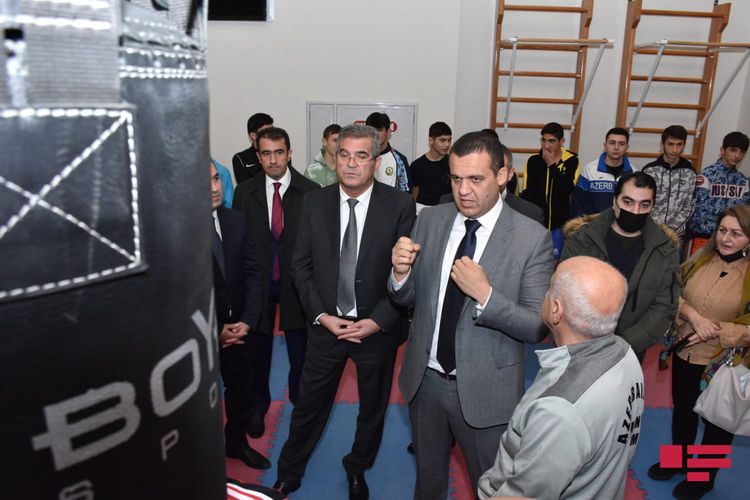 Umar Kremlyov azərbaycanlı boksçularla görüşdü - FOTOSESSİYA