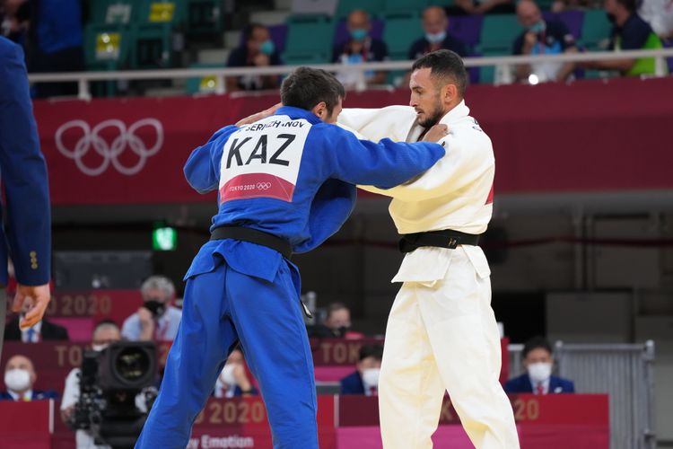 Orxan Səfərov mübarizəni dayandırdı - Tokio-2020