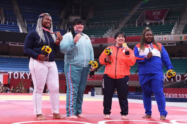 Tokio-2020: Cüdoçumuz fəxri kürsüdə - FOTOSESSİYA