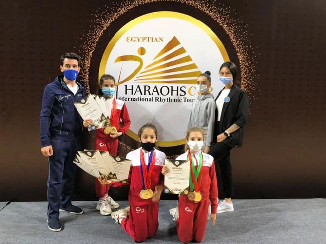 Beynəlxalq turnirdə 10 medal qazandı - bədii gimnastlarımız 