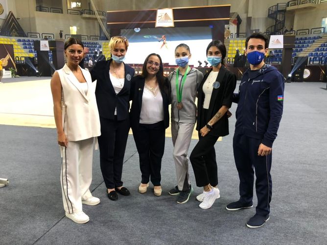 Beynəlxalq turnirdə 10 medal qazandı - bədii gimnastlarımız 