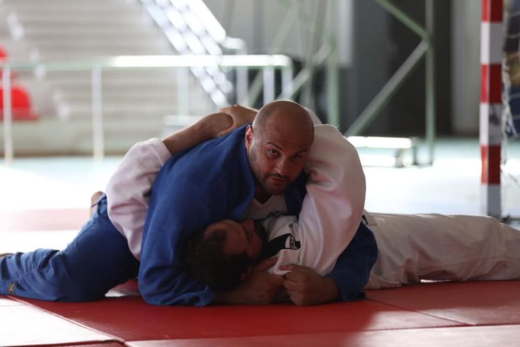 Cüdoçularımız Olimpiadaya hazırlığı Şağanda davam etdirirlər - FOTOSESSİYA