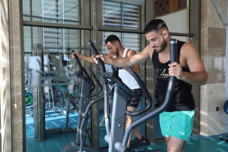 Cüdoçularımız Olimpiadaya hazırlığı Şağanda davam etdirirlər - FOTOSESSİYA