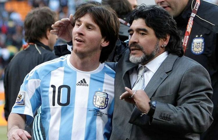 Messi 1-ci, Maradona 10-cu – “onluq”