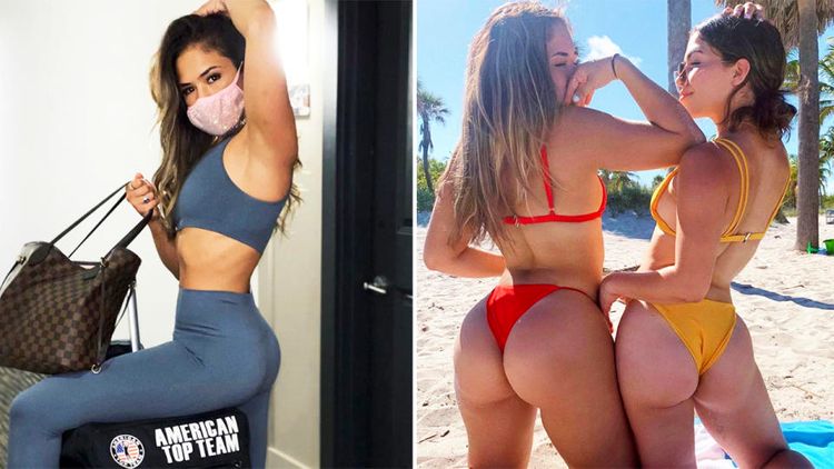 Üç rəqibini əzişdirən gözəlçə - FOTOSESSİYA