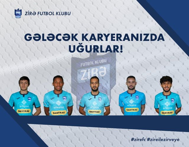 5 futbolçu ilə vidalaşdı - “Zirə" 