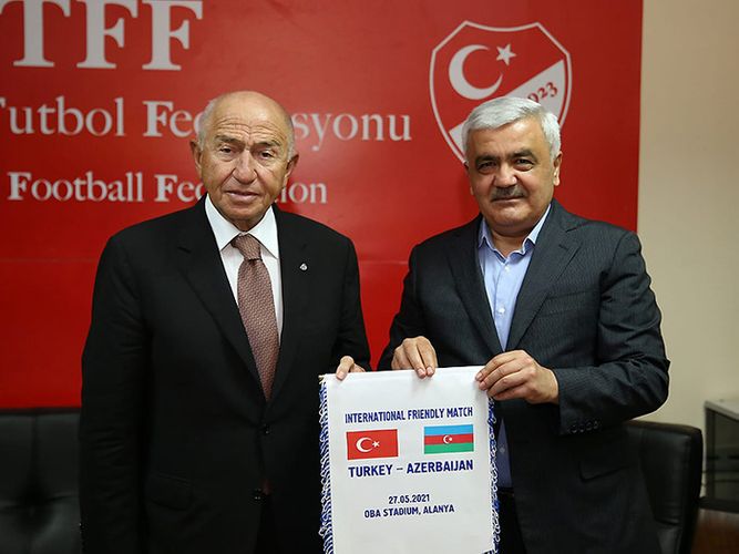 Nihat Özdemirlə görüşdü - Rövnəq Abdullayev