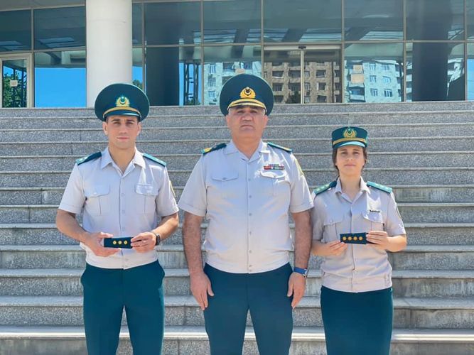 Yeni rütbə verildi - Rüstəm Orucova