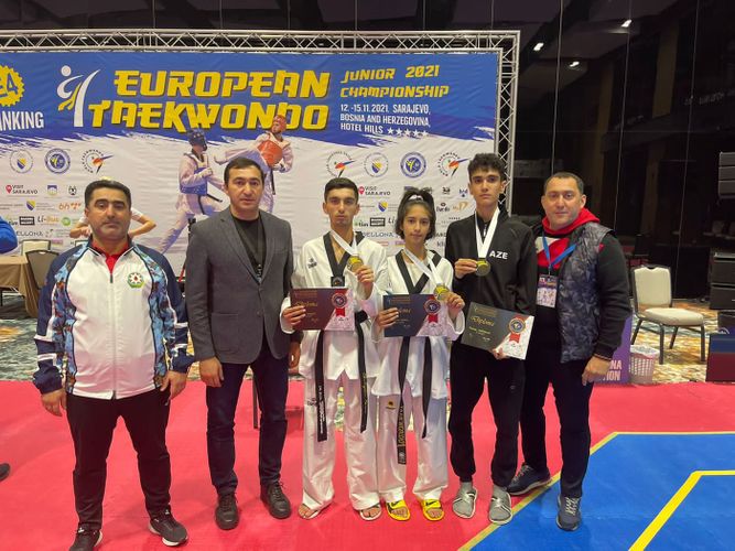 Taekvondoçumuz erməniyə qalib gələrək Avropa çempionu oldu – ilk 2 gündə 3 medal