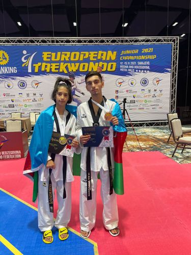 Taekvondoçumuz erməniyə qalib gələrək Avropa çempionu oldu – ilk 2 gündə 3 medal