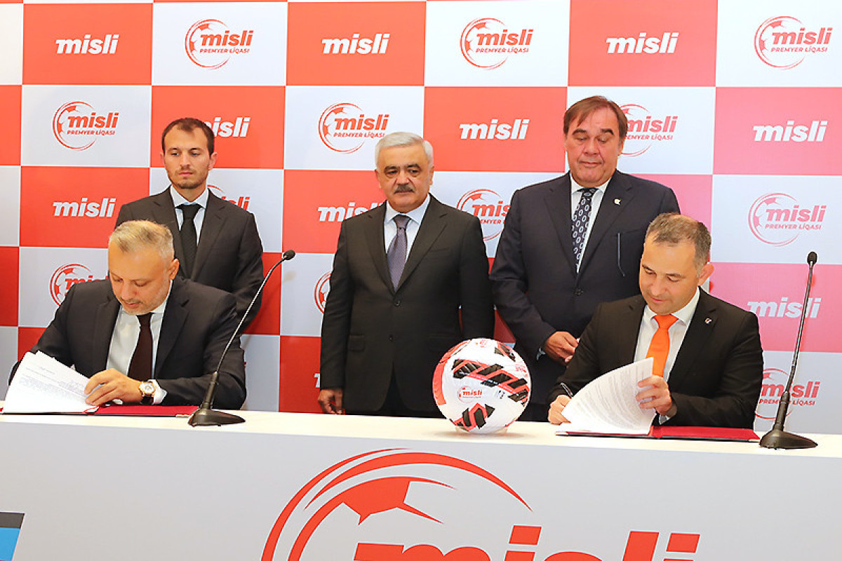 “Misli” ilə PFL arasında sponsorluq müqaviləsi imzalandı 