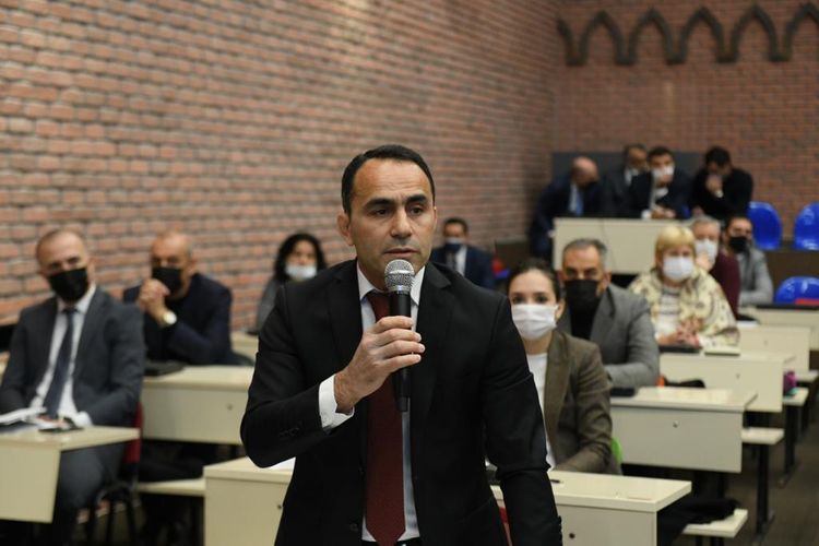 Olimpiya növləri üzrə federasiyaların iştirakı ilə tədbir keçirildi - FOTOSESSİYA