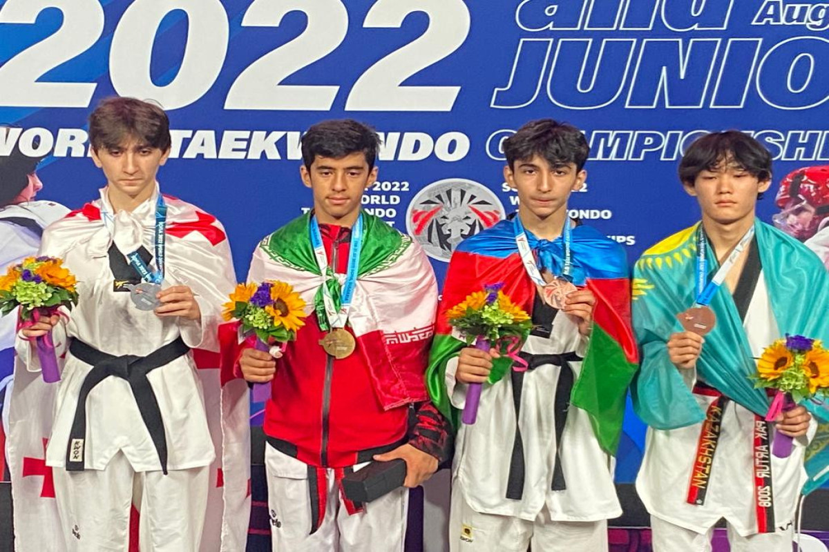 Taekvondoçularımızdan dünya birinciliyində 4 medal və 2 rekord 