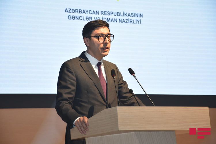 Gənclər və İdman Nazirliyinin yeni loqosu təqdim olundu - FOTOSESSİYA