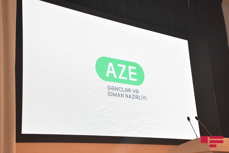 Gənclər və İdman Nazirliyinin yeni loqosu təqdim olundu - FOTOSESSİYA