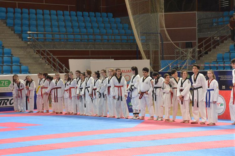 Taekvondo üzrə Bakı birinciliyinin açılış mərasimi keçirildi - FOTOSESSİYA