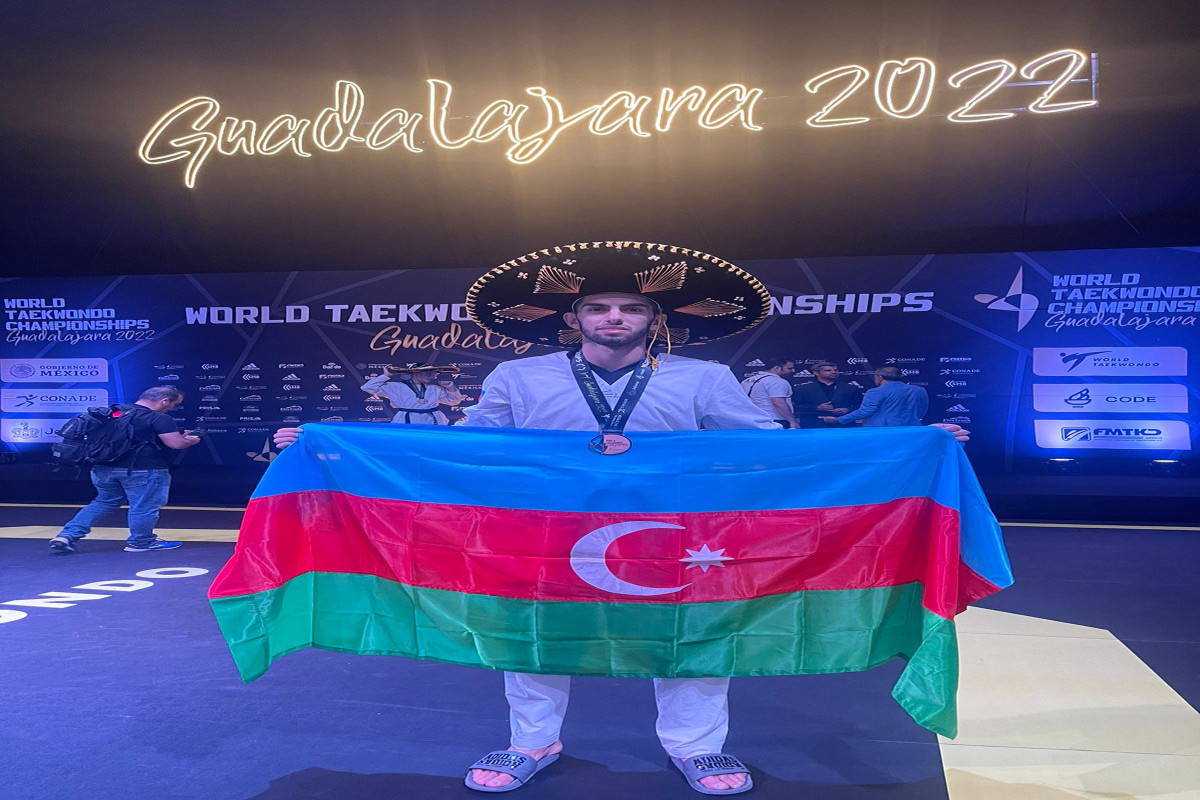 Taekvondoçumuz dünya çempionatında bürünc medal qazandı - FOTOLENT 