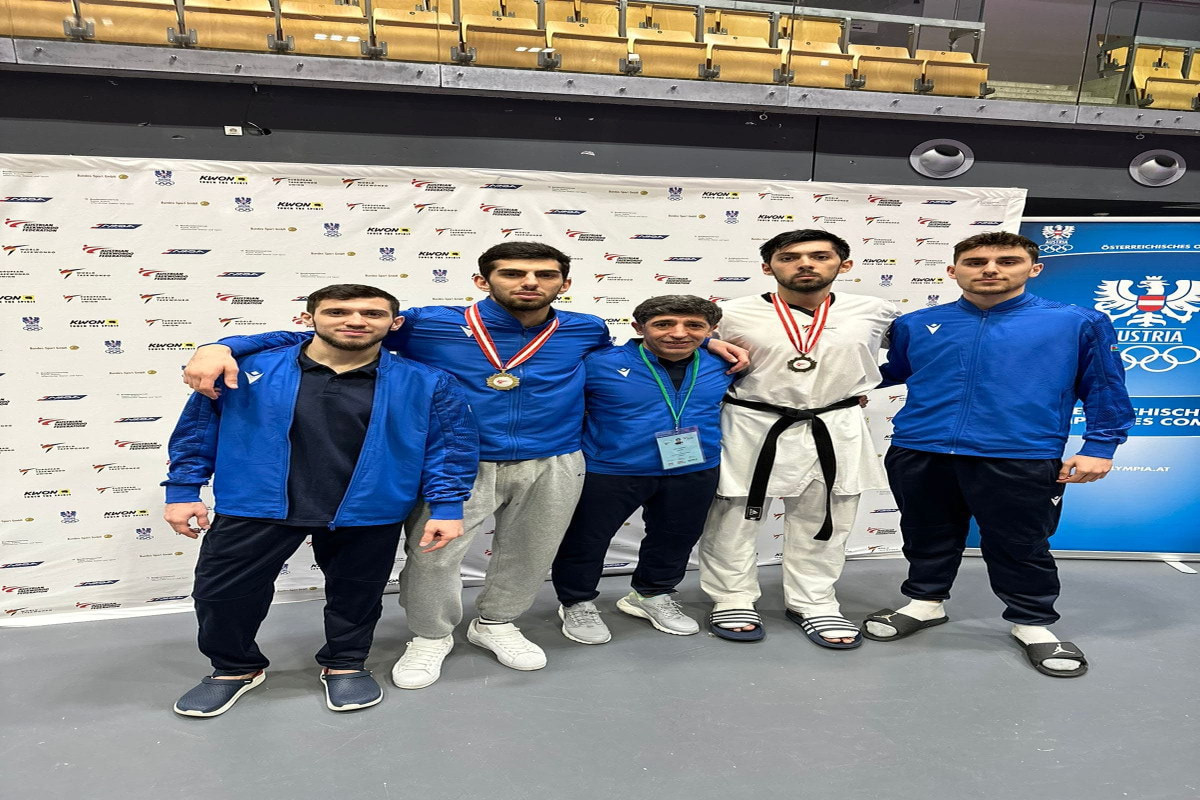 Taekvondoçularımız Avstriyada 1 qızıl və 1 bürünc medal qazandı - FOTO 