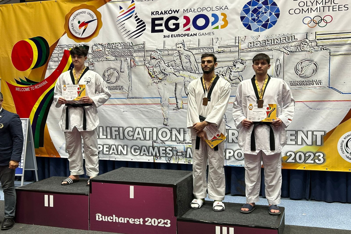 Taekvondoçularımızdan 3 medal, 1 lisenziya 