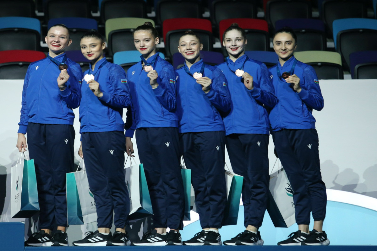 Bədii gimnastika komandamızdan Dünya Kubokunda ilk medallar - FOTOLENT 