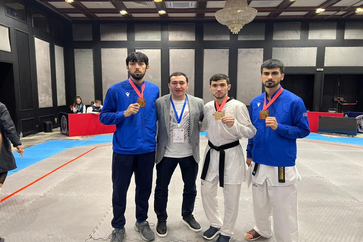 Taekvondoçularımızdan klublararası Avropa çempionatında 6 medal 