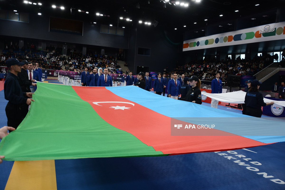 Taekvondo üzrə Azərbaycan çempionatının açılış mərasimi baş tutub - FOTO 