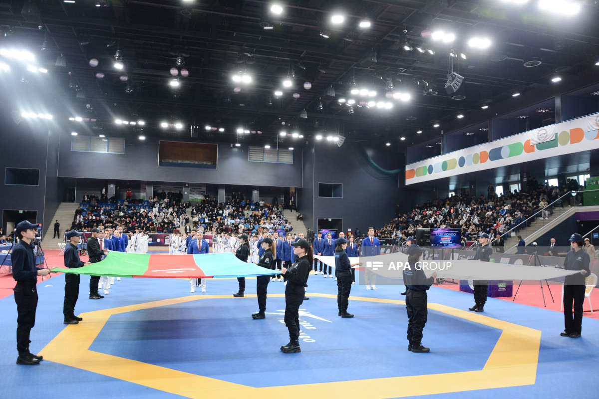 Taekvondo üzrə Azərbaycan çempionatının açılış mərasimi baş tutub - FOTO 