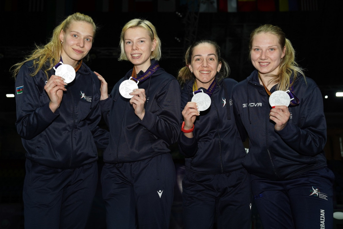 Millimiz Dünya Kubokunda gümüş medalla kifayətləndi - FOTOLENT 