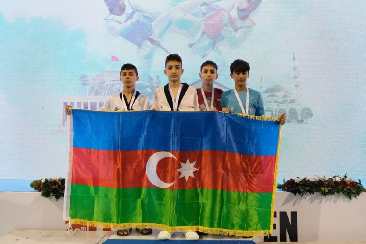 Taekvondoçularımızdan Türkiyədə 8 medal 