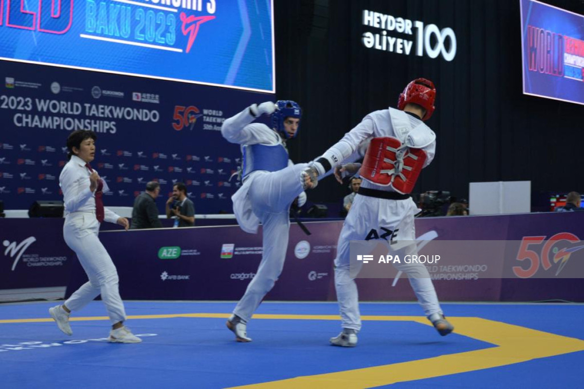 Taekvondoçumuz dünya çempionatının 1/4 finalında məğlub oldu - YENİLƏNİB 