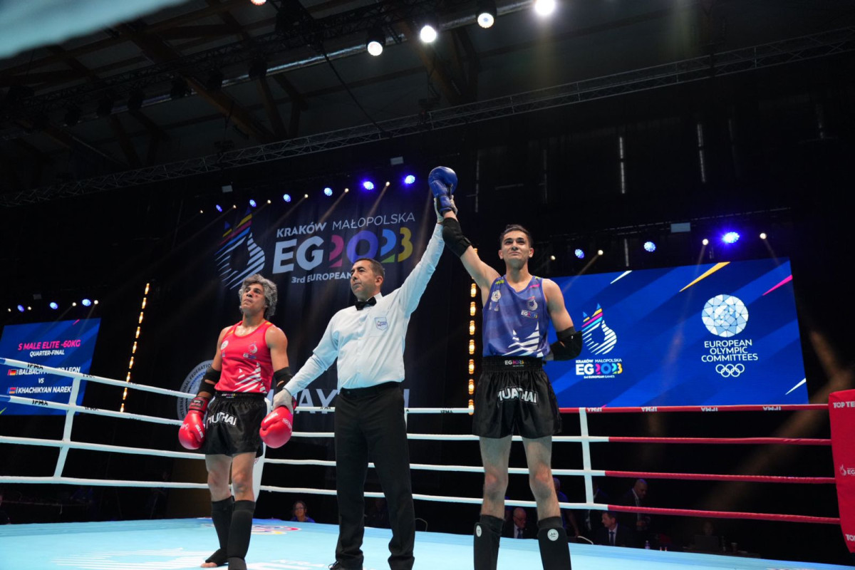 Krakov-2023: Muaytayda 3 medal təmin olundu - YENİLƏNİB 