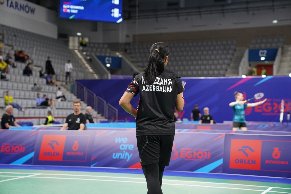 Krakov-2023: Badminton yığmamız Avropa Oyunlarını medalsız bitirdi 