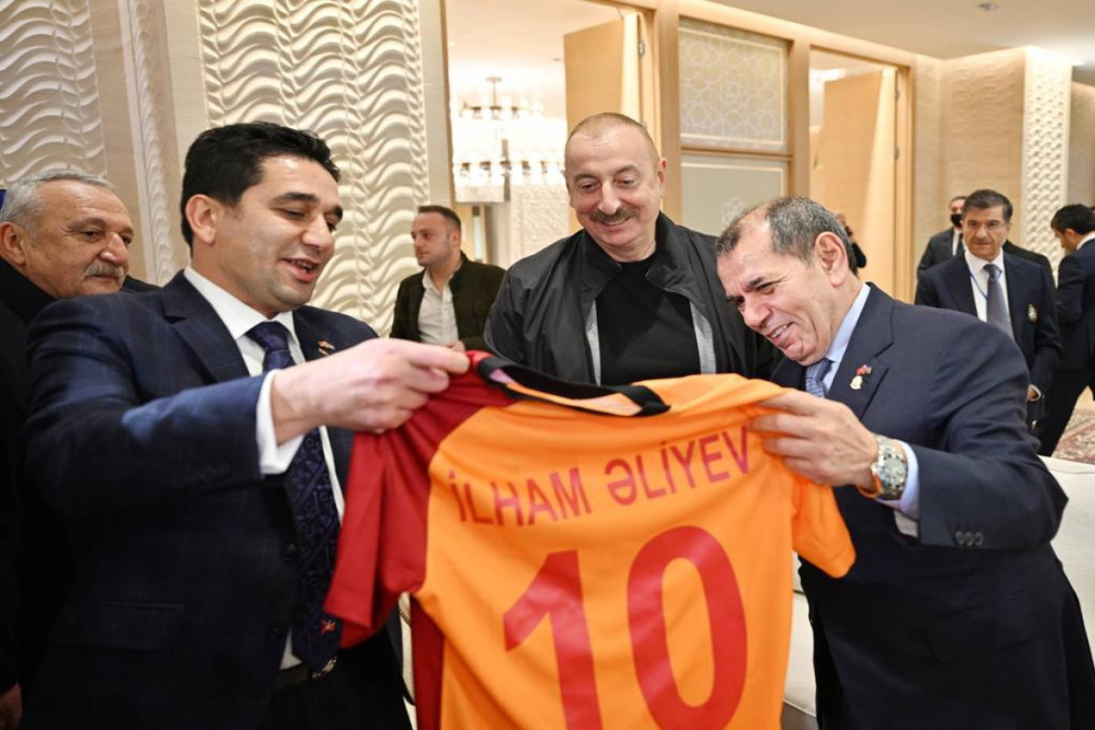 "Qalatasaray" prezidenti Azərbaycana təşəkkür etdi - FOTO 