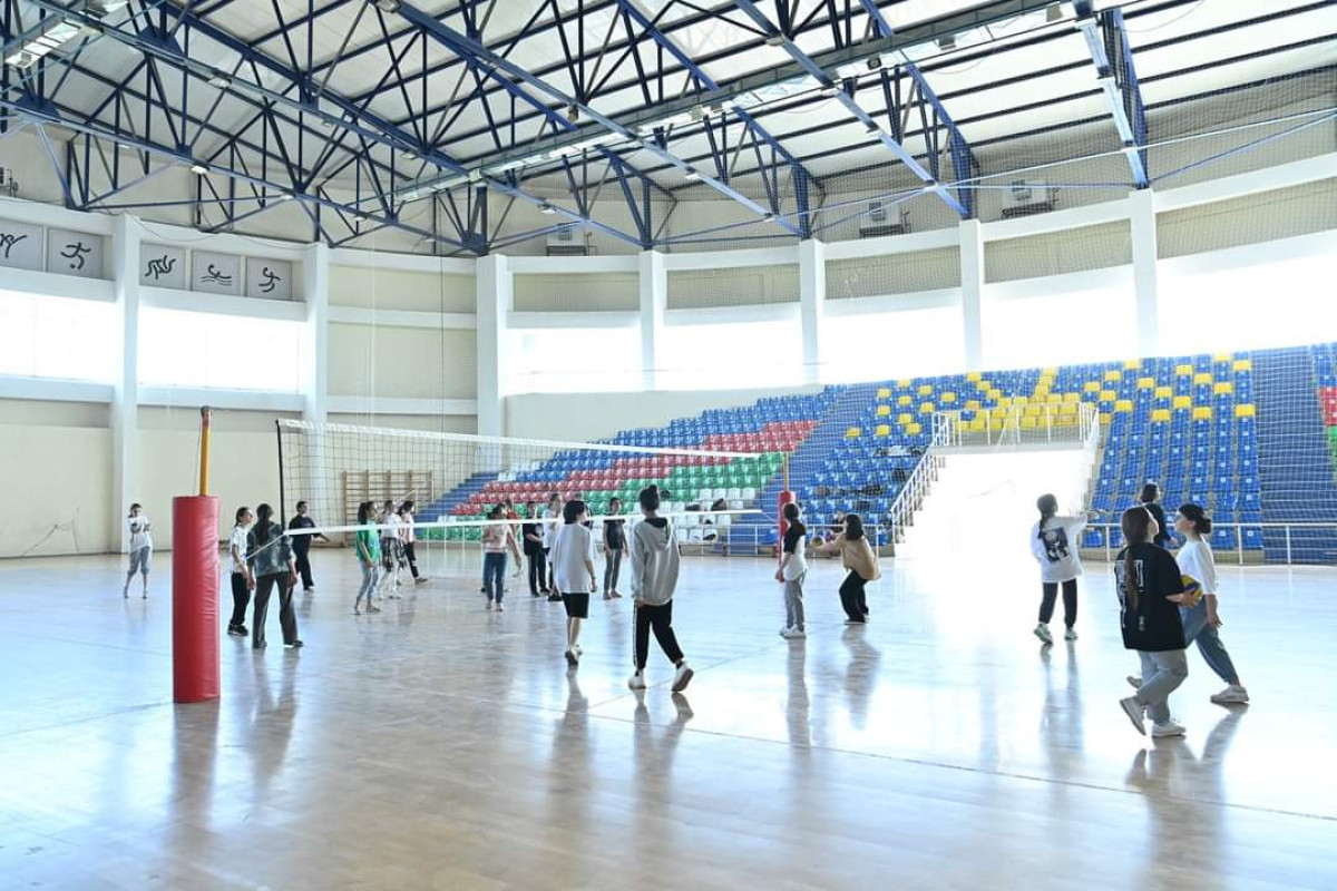 Qusar Olimpiya İdman Kompleksində görüş 